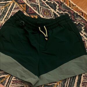 Black and Gray Athletic Shorts